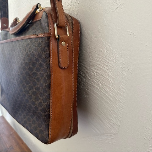 Vintage 90s Celine Macadam purse / crossbody / satchel - Picture 9 of 15